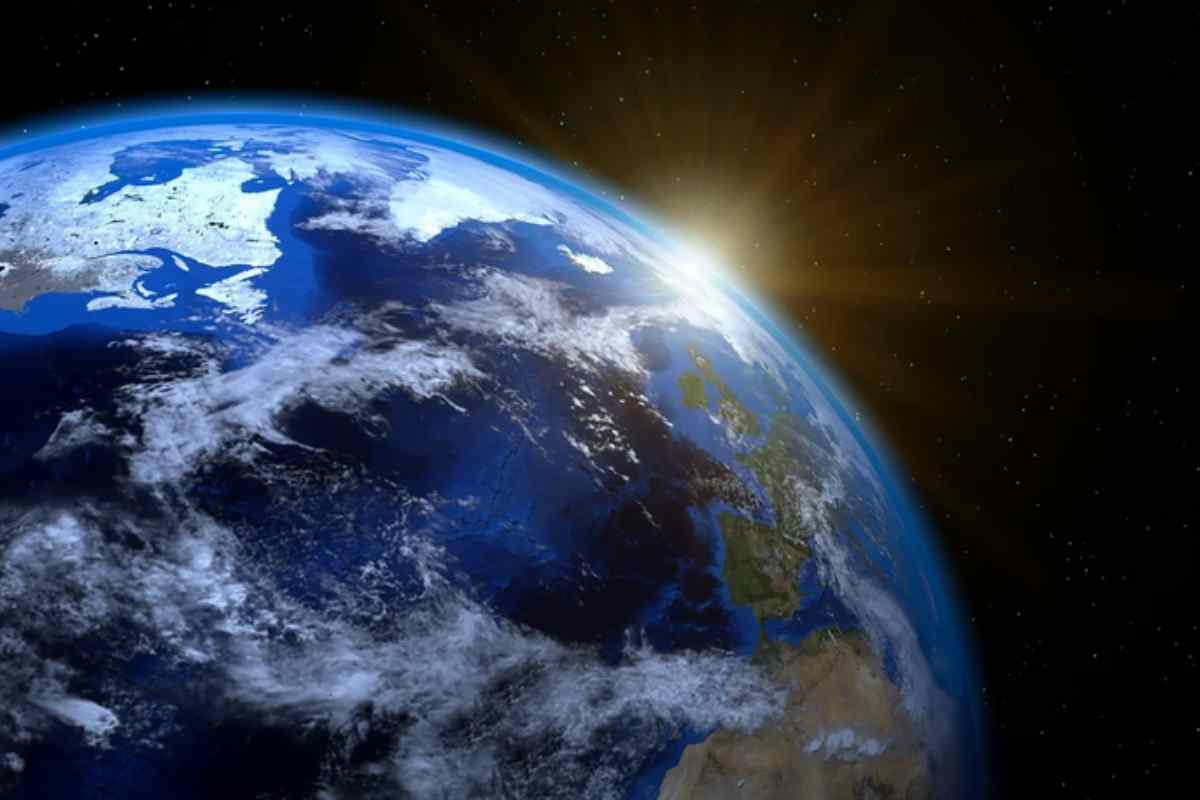 Come sarebbe la Terra senza oceani: le immagini