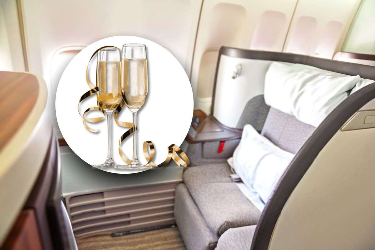 Come vivere un viaggio in aereo da vip gratis